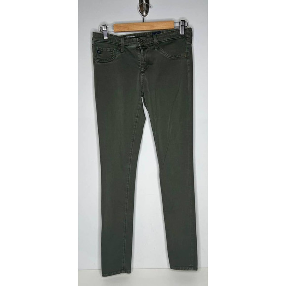 Anthropologie Denim - Anthropologie AG Adriano Goldschmeid Skinny Jeans Green 28R